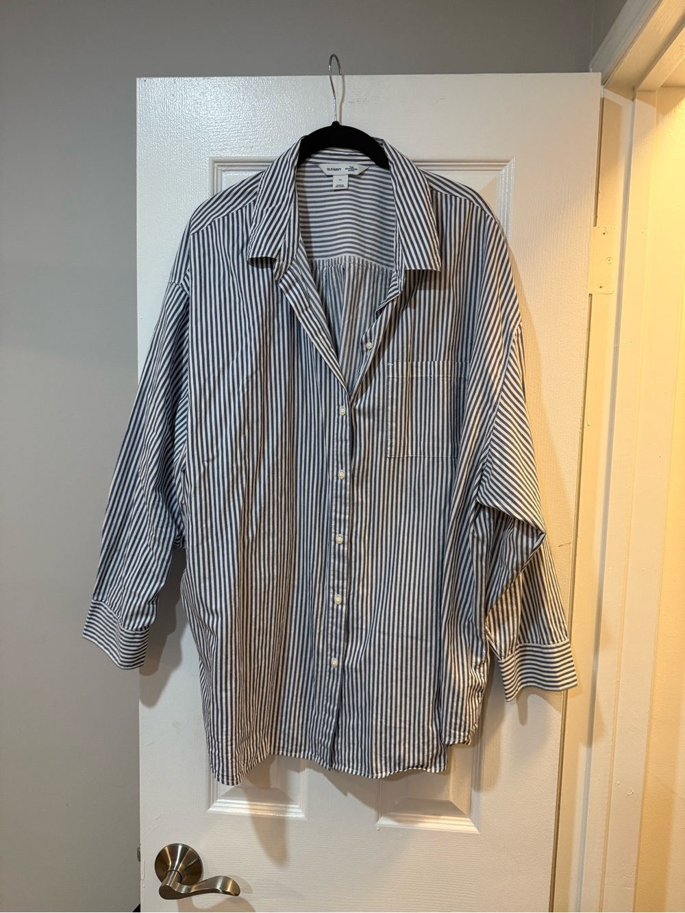 Women’s striped button down